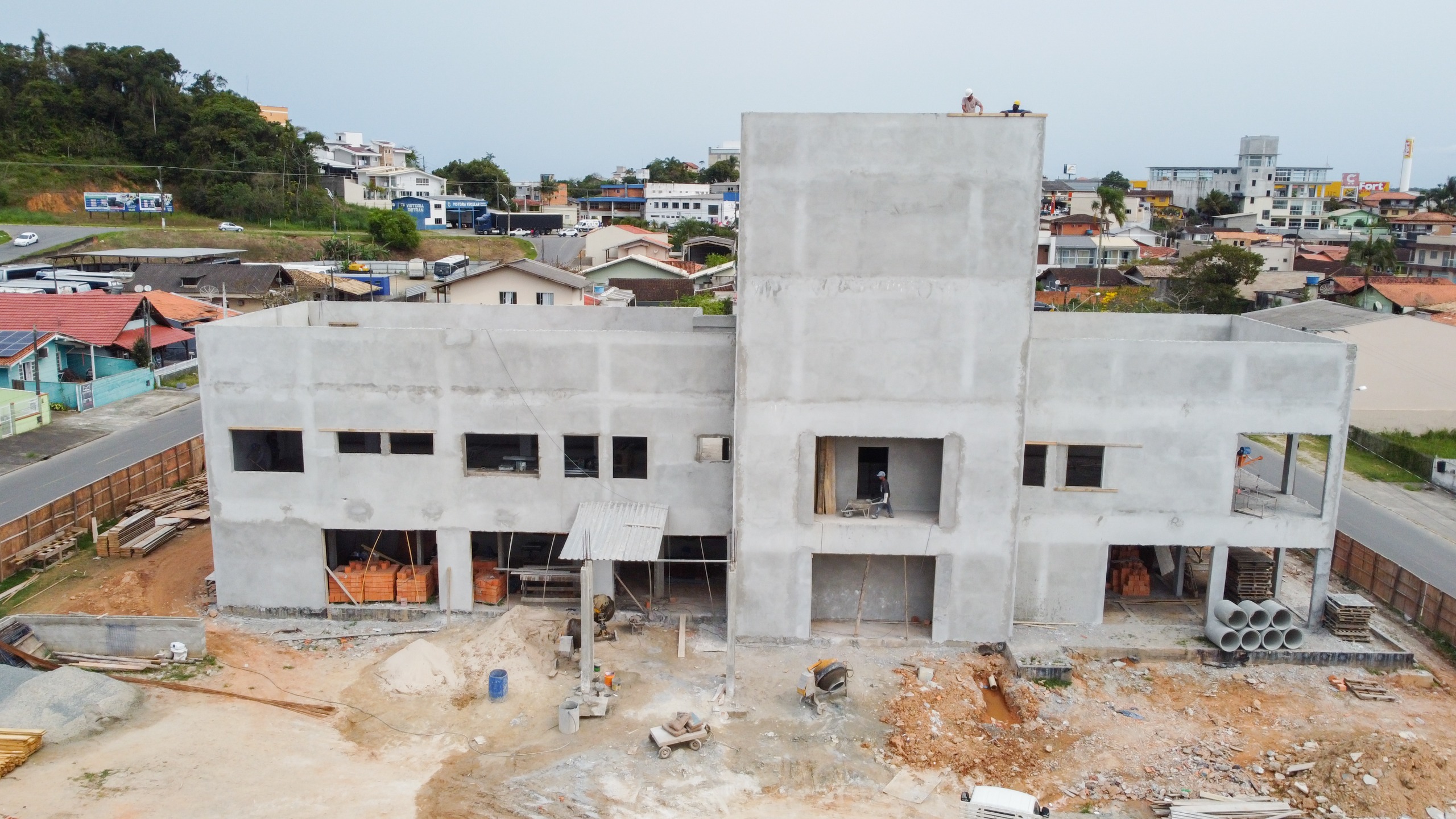 Construção da 2ª Etapa do Pronto Atendimento de Barra Velha Está em Andamento